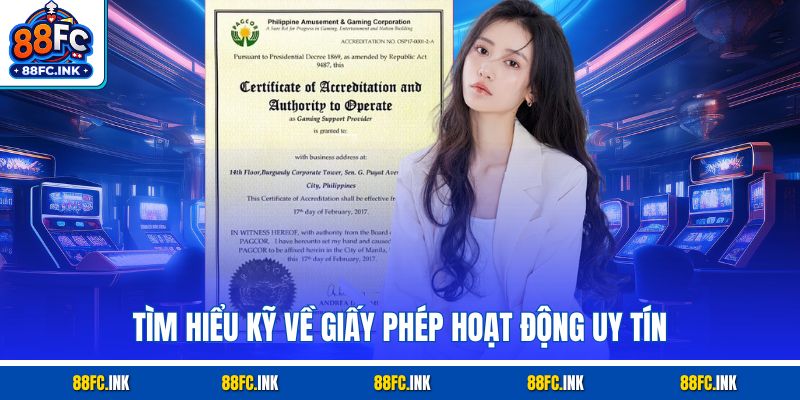 Tìm hiểu kỹ về giấy phép hoạt động uy tínTìm hiểu kỹ về giấy phép hoạt động uy tín